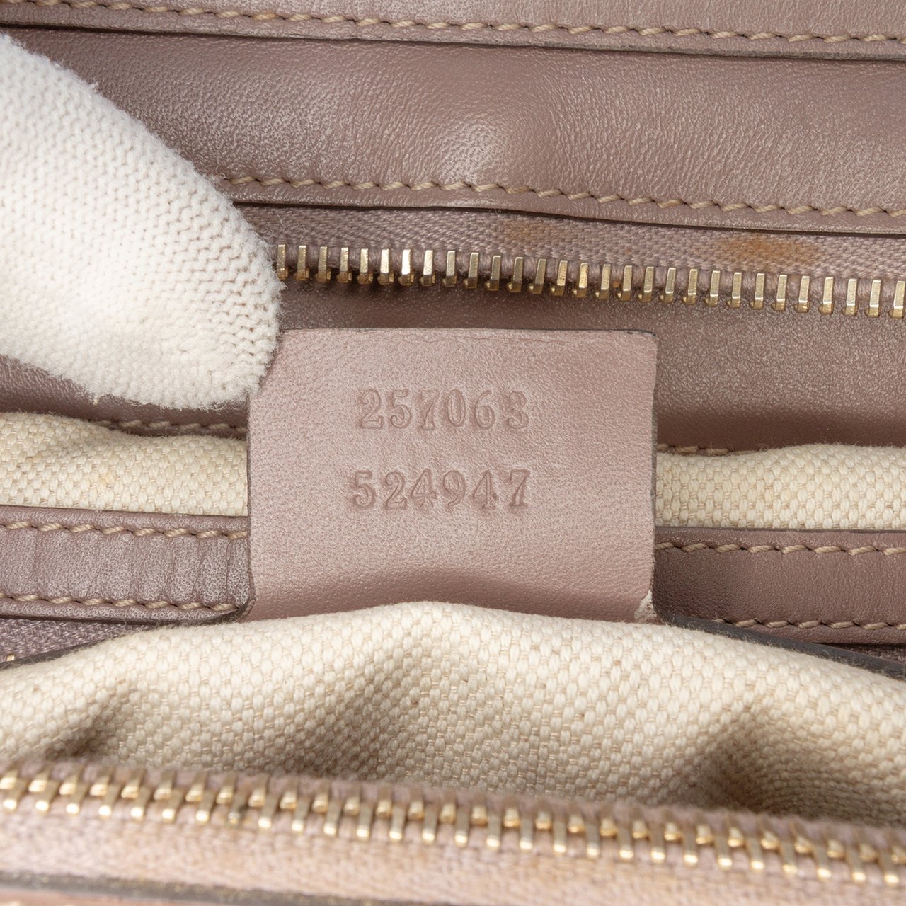 Gucci GG Canvas Mayfair Tote Bruin