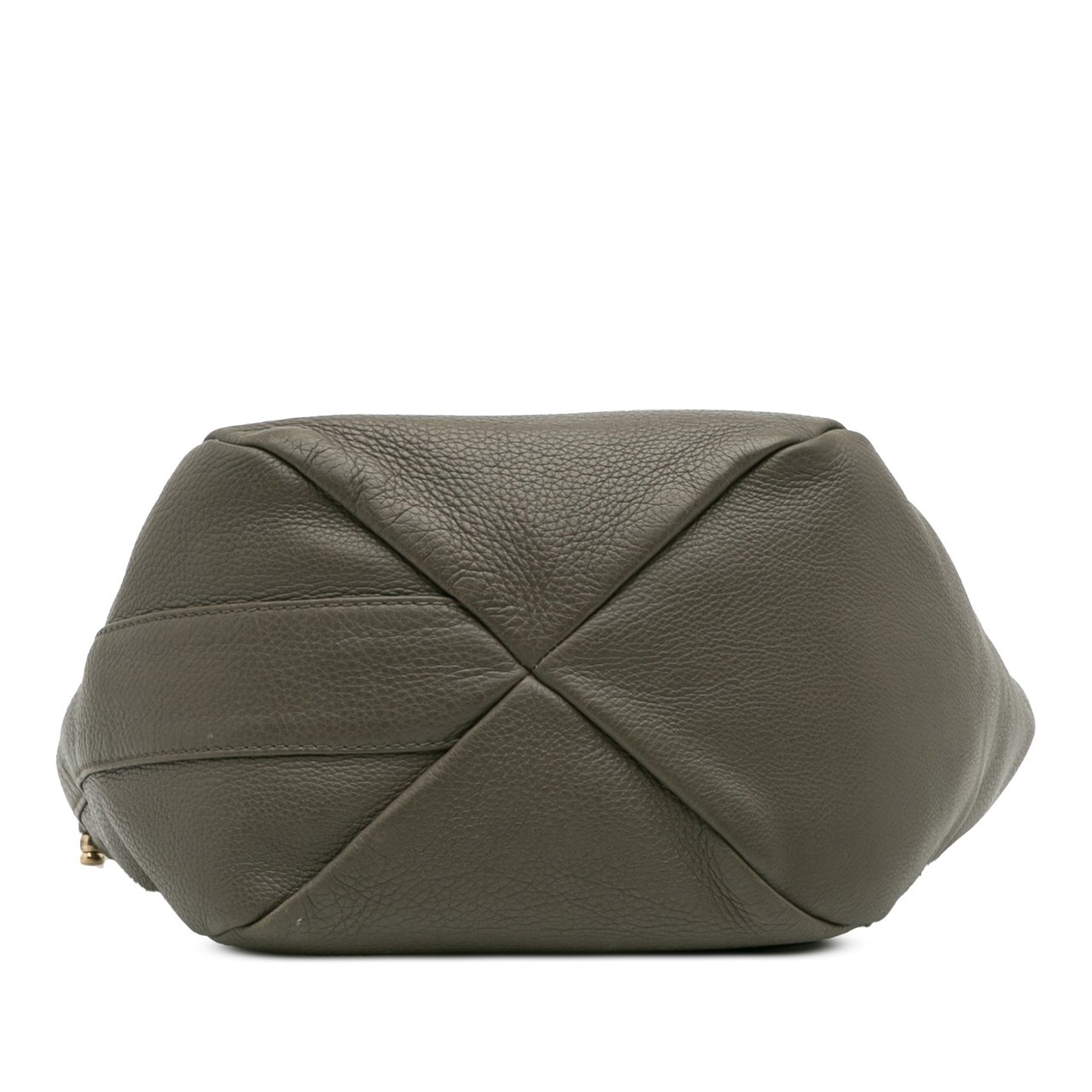 Gucci Leather Greenwich Hobo Grijs
