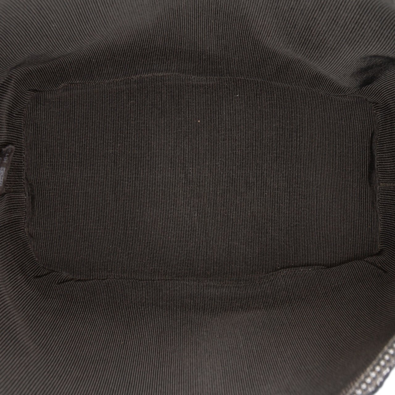 Gucci Lizard Embossed Calfskin Boat Zwart