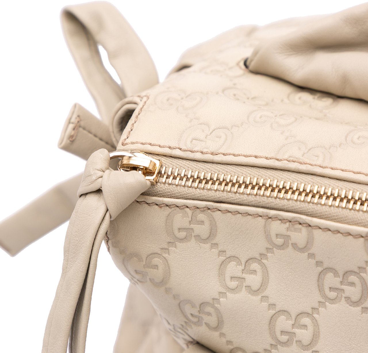 Gucci Small Guccissima Hysteria Handbag Bruin