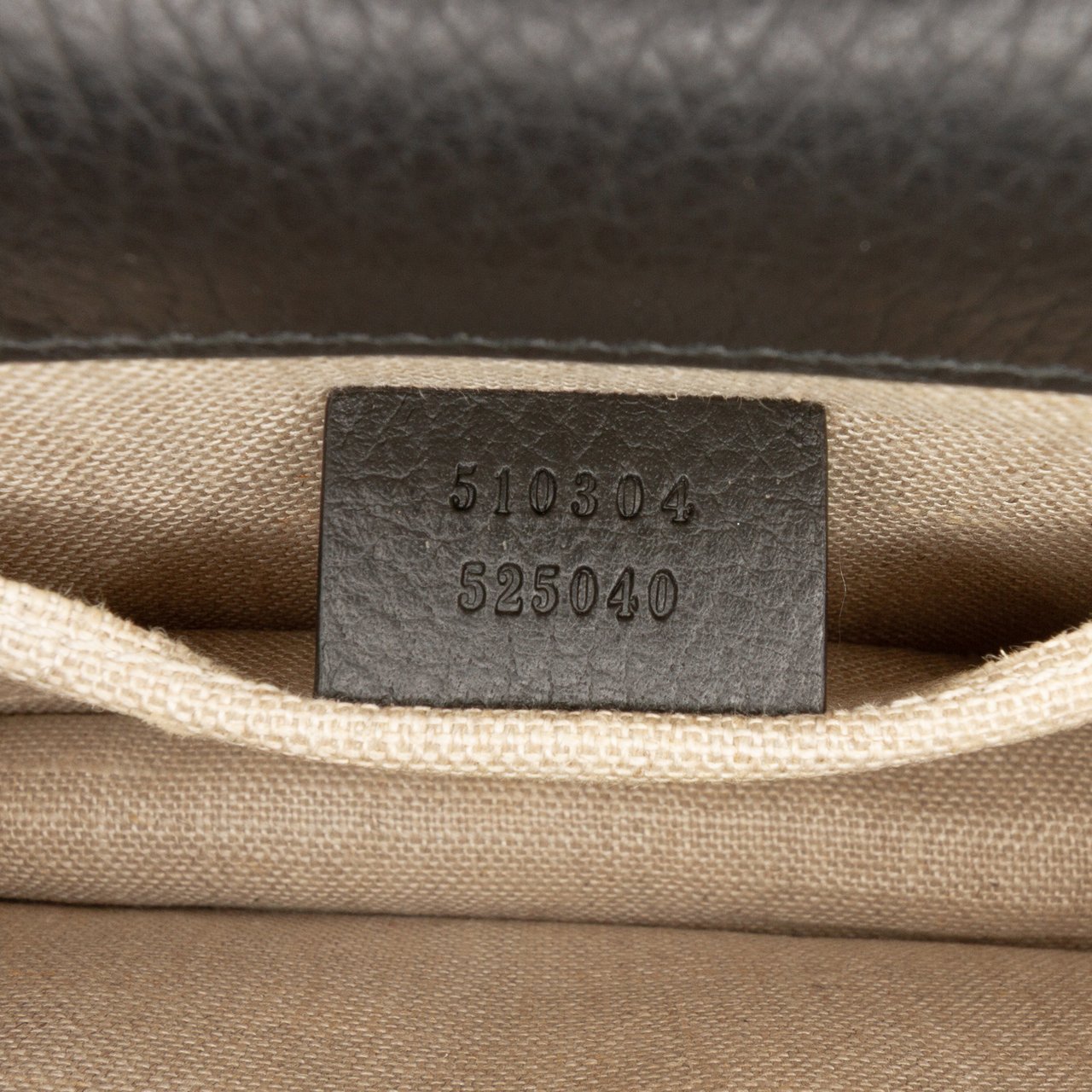 Gucci Small Dollar Calfskin Interlocking G Crossbody Zwart