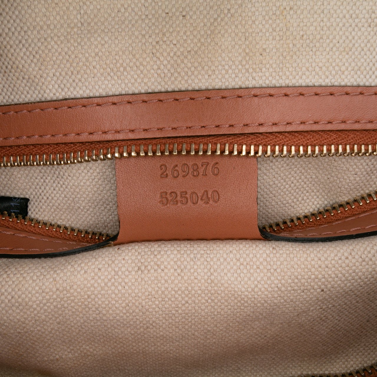 Gucci Small GG Canvas Web Joy Boston Bag Bruin