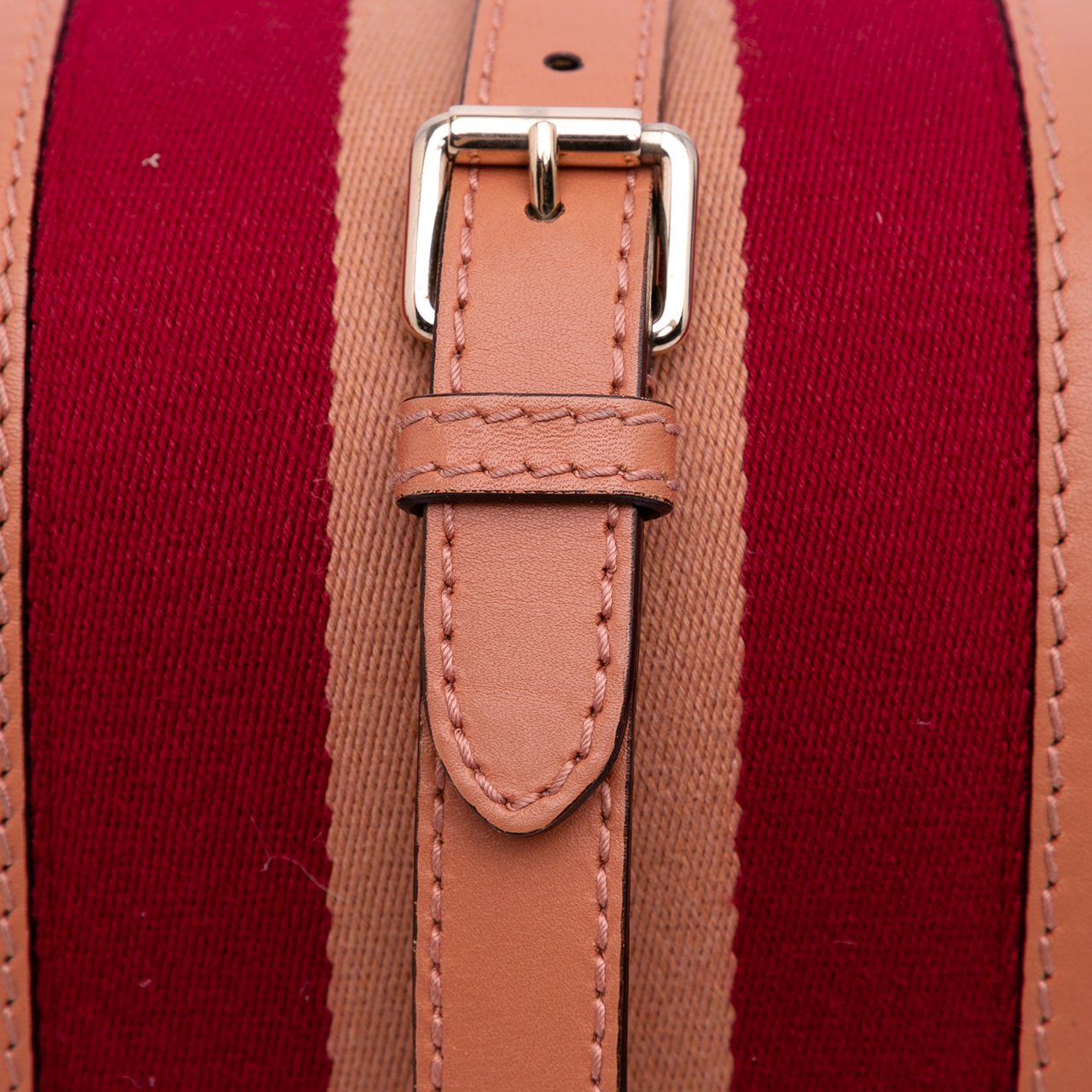 Gucci Small GG Canvas Web Joy Boston Bag Bruin