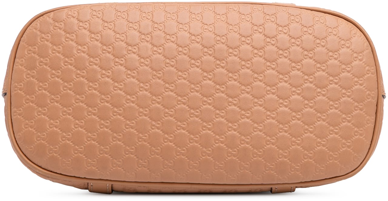 Gucci Mini Microguccissima Dome Satchel Bruin