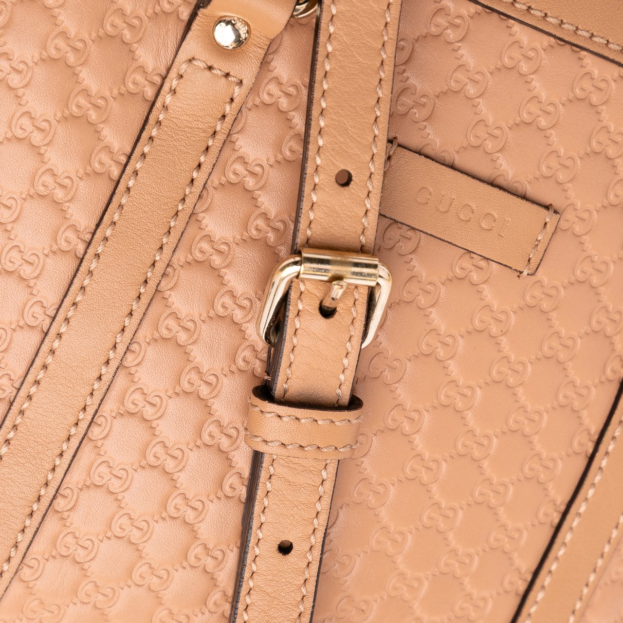 Gucci Mini Microguccissima Dome Satchel Bruin