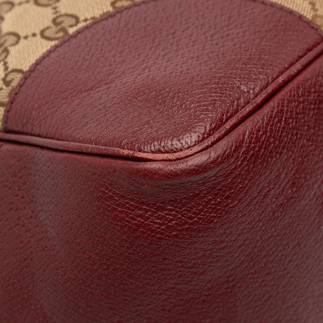 Gucci GG Canvas Bree Tote Bruin