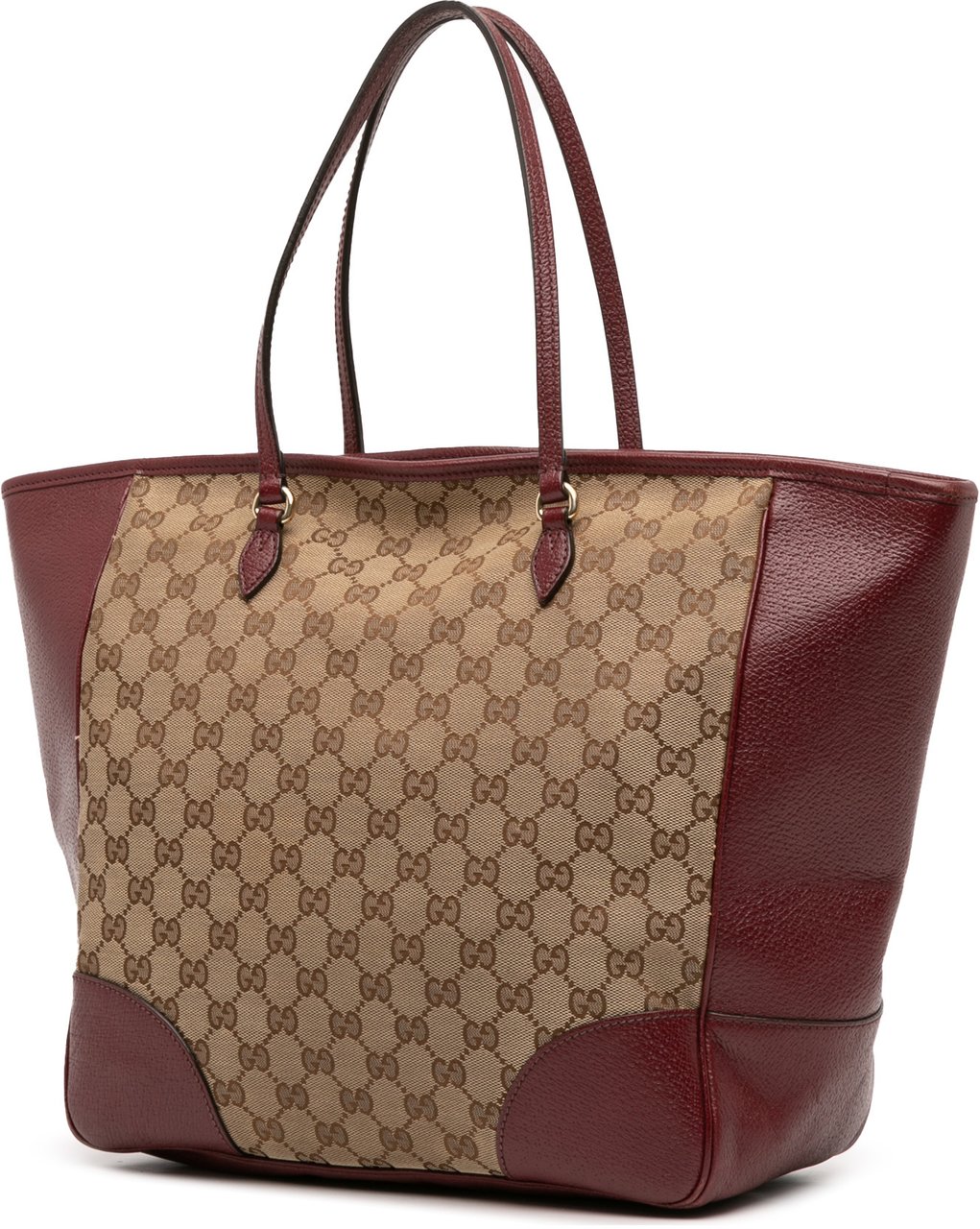 Gucci GG Canvas Bree Tote Bruin