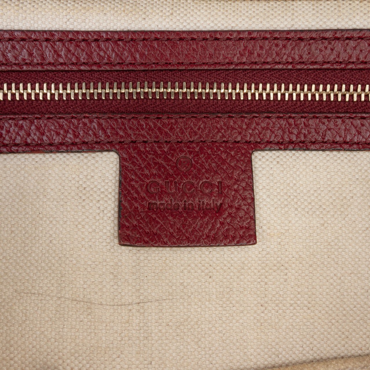 Gucci GG Canvas Bree Tote Bruin