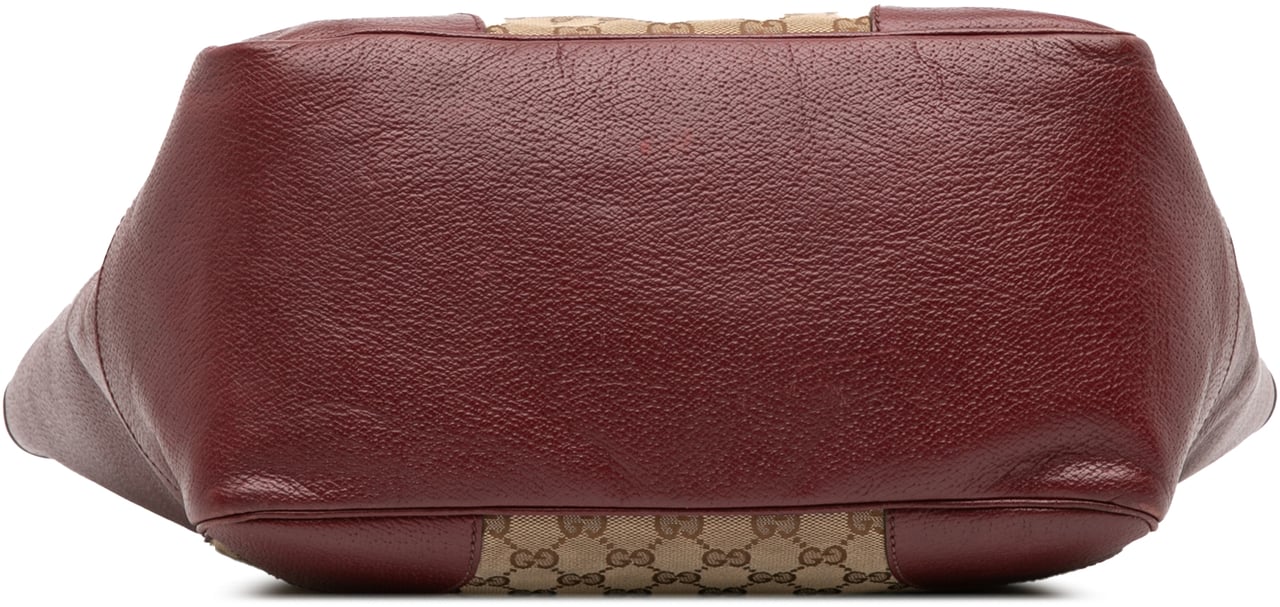 Gucci GG Canvas Bree Tote Bruin