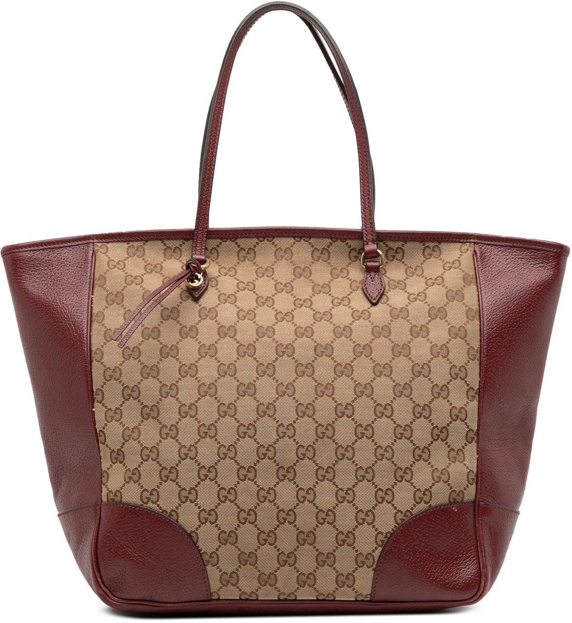 Gucci GG Canvas Bree Tote Bruin