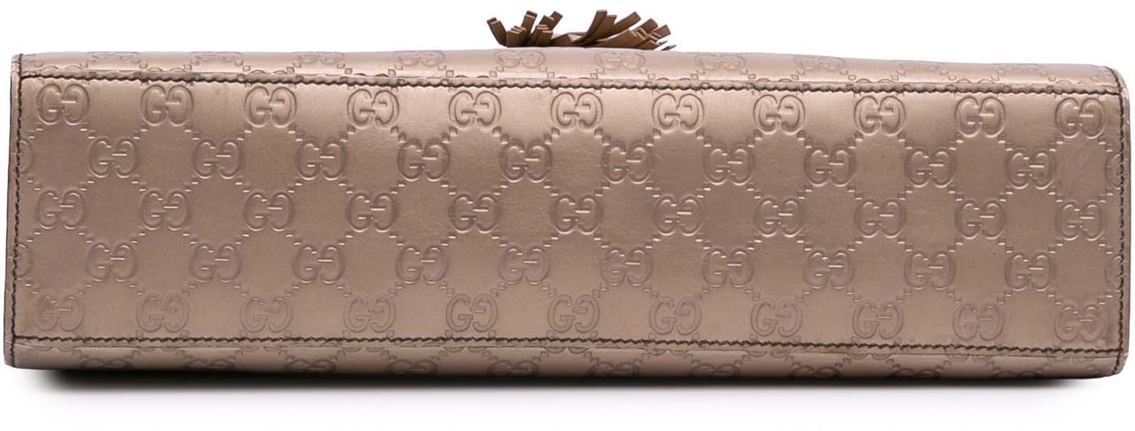 Gucci Large Guccissima Emily Shoulder Bag Goud