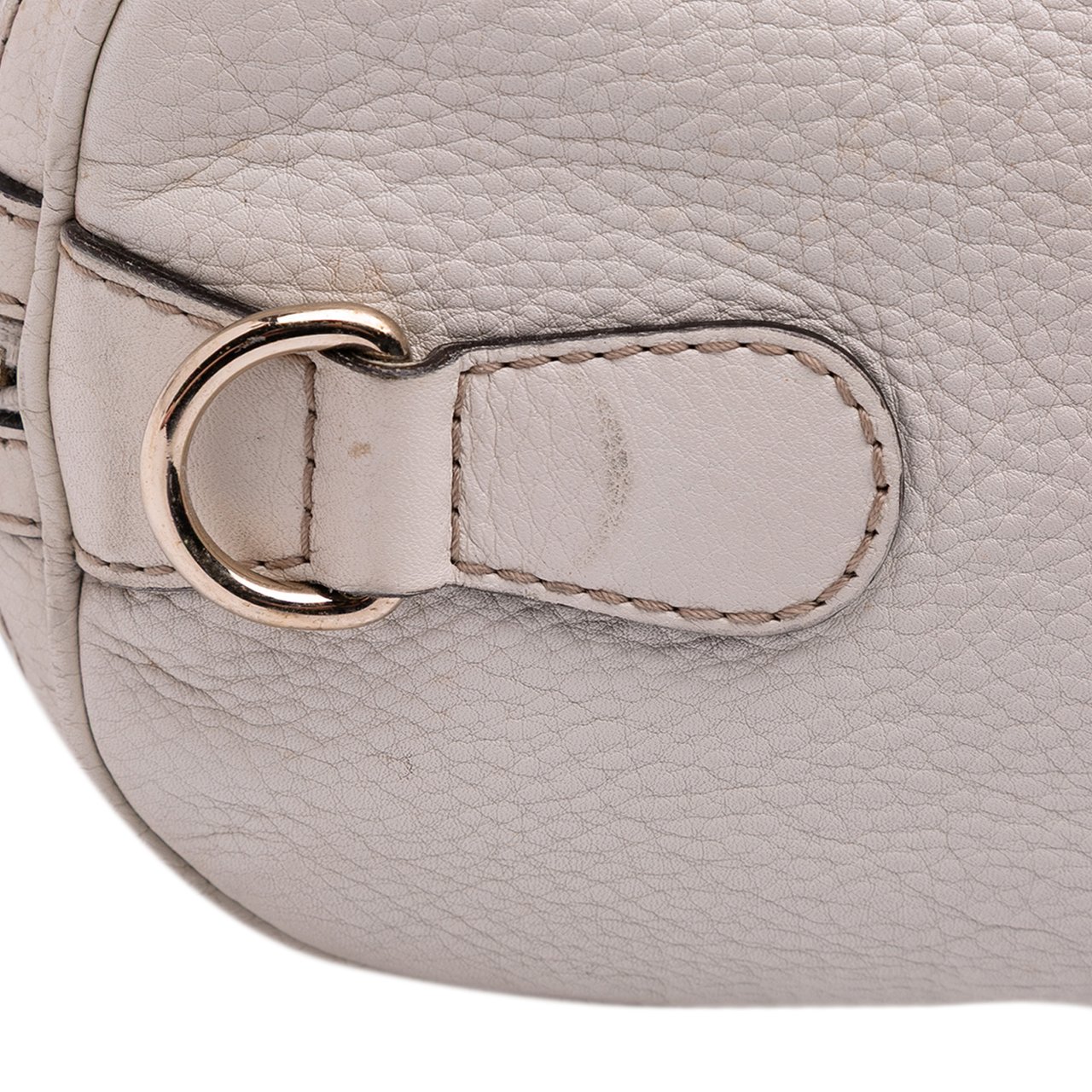 Gucci Medium Calfskin Web Joy Boston Bag Wit