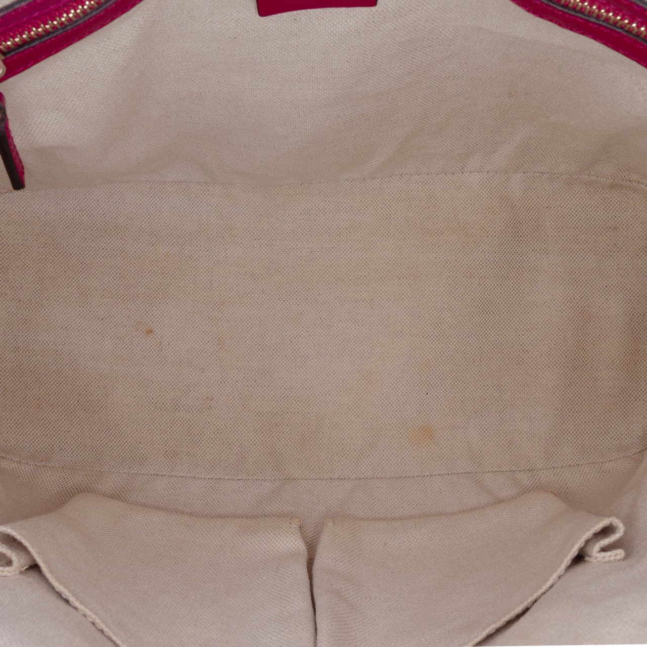 Gucci Medium Microguccissima Patent Nice Dome Satchel Roze