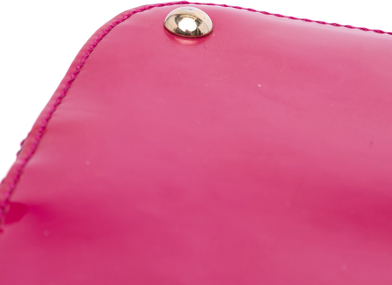 Gucci Medium Microguccissima Patent Nice Dome Satchel Roze