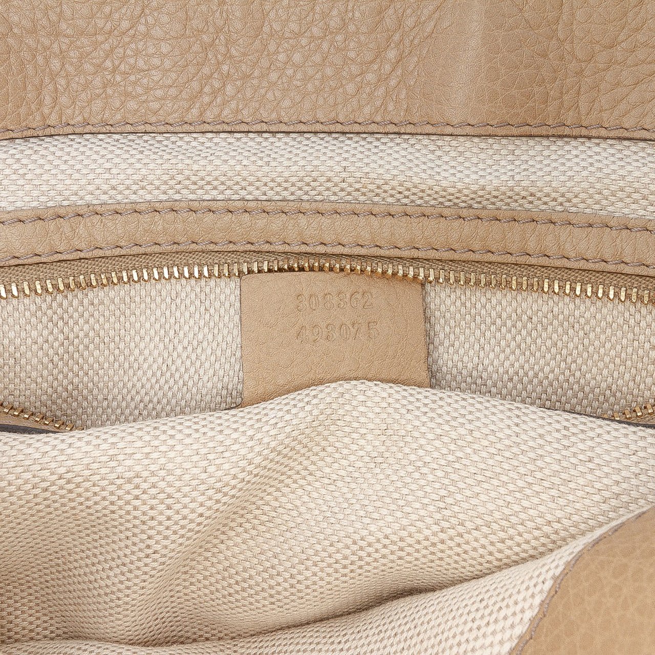 Gucci Small Leather Soho Working Satchel Bruin