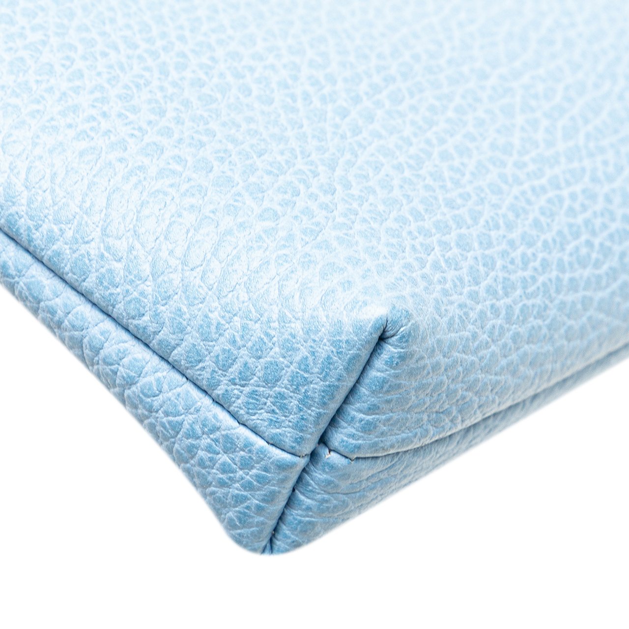 Gucci Large Dollar Calfskin Swing Pouch Blauw