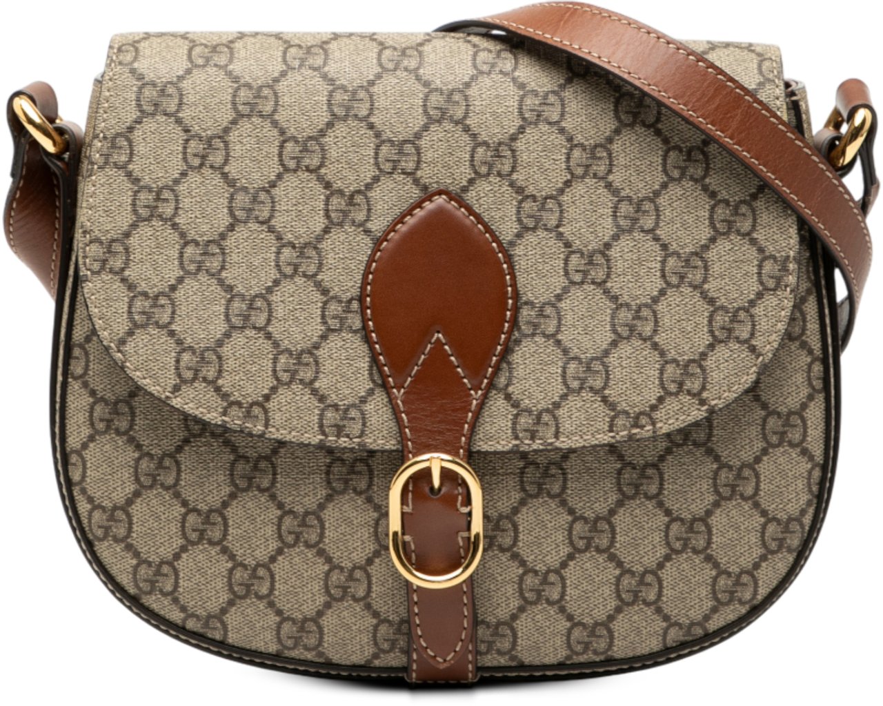 Gucci GG Supreme Linea A Crossbody Bruin