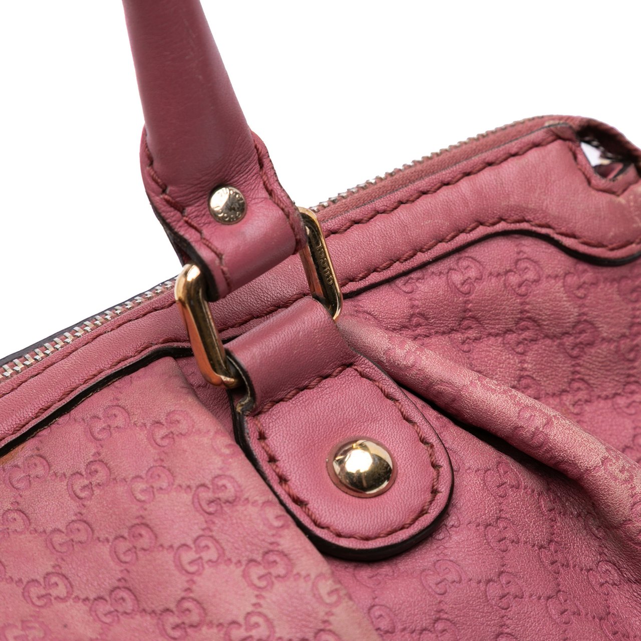 Gucci Microguccissima Sukey Satchel Roze