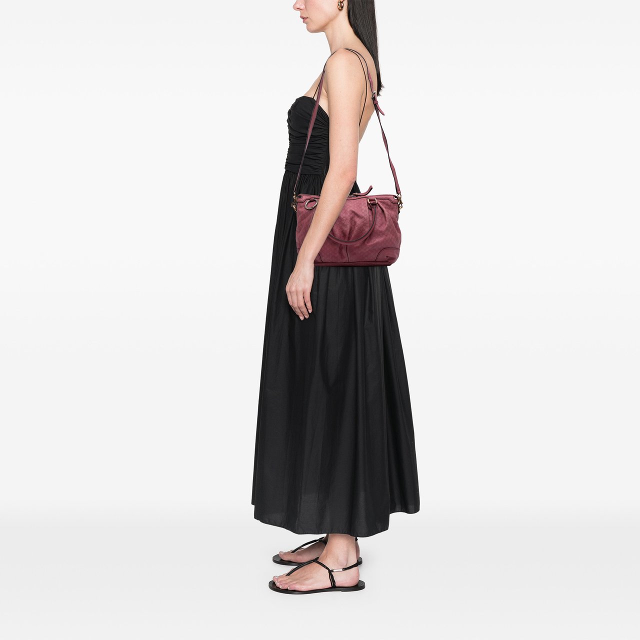 Gucci Microguccissima Sukey Satchel Roze