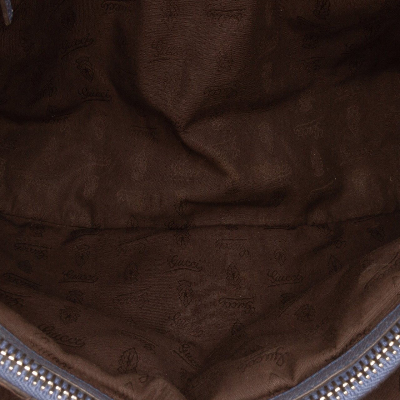 Gucci GG Canvas Bamboo Libeccio Tote Bruin