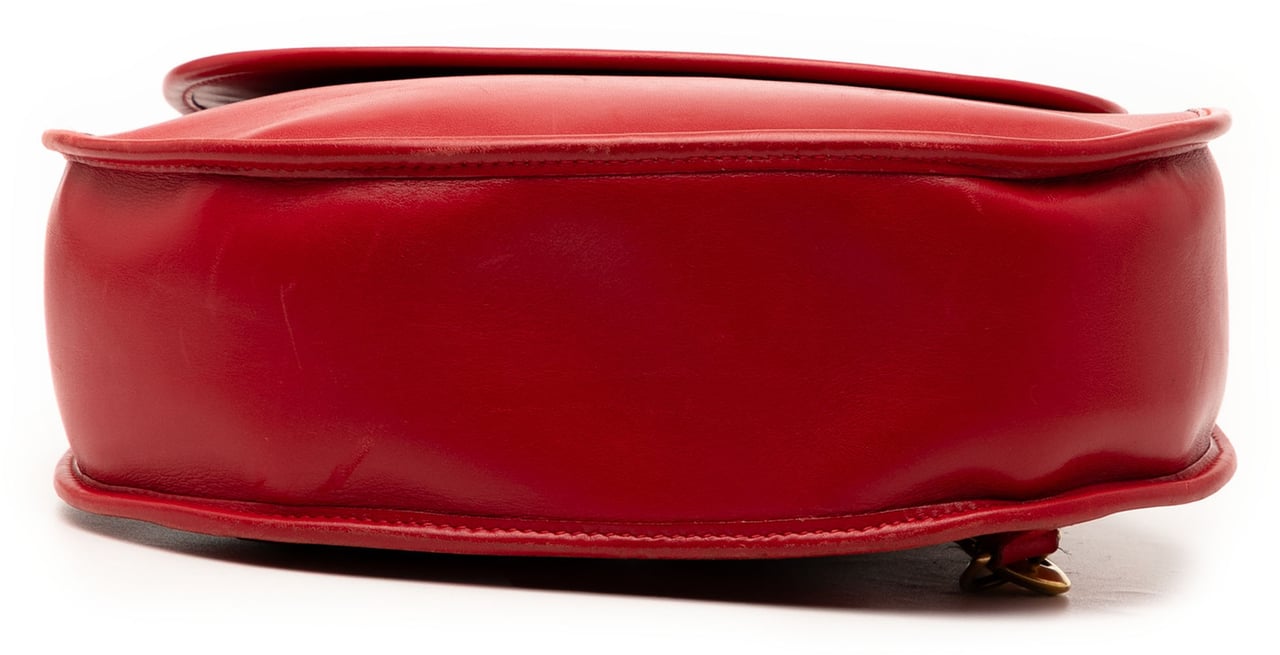 Gucci Leather Horsebit Backpack Rood