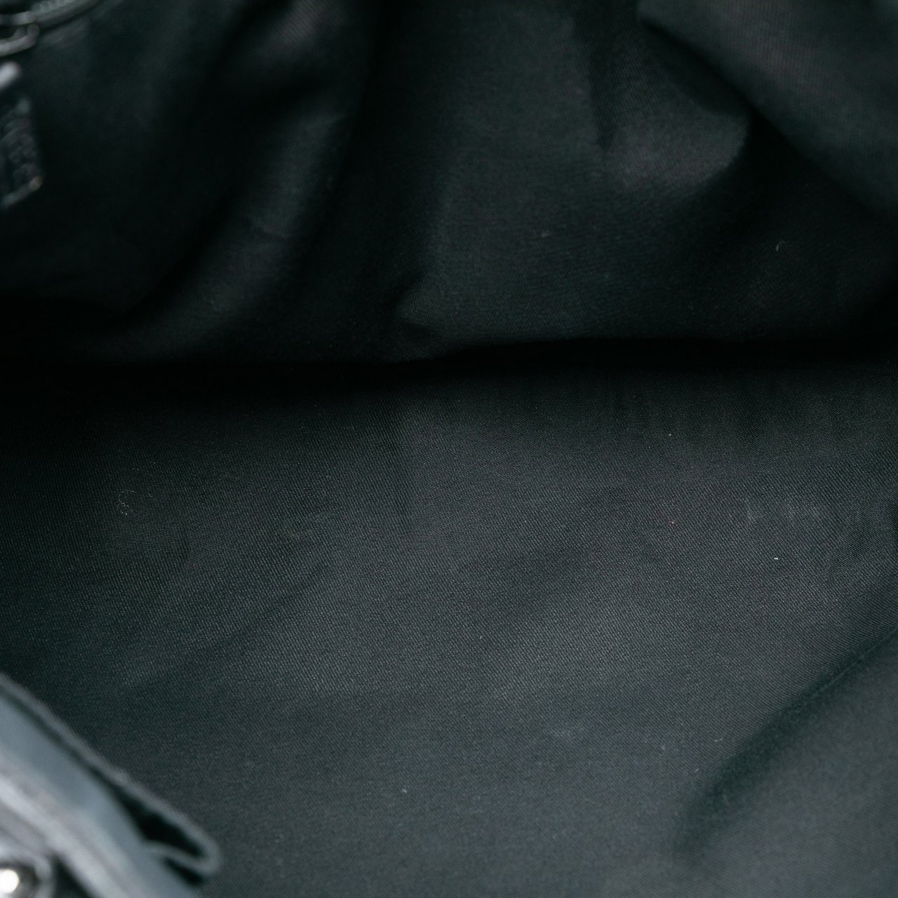 Gucci GG Denim Abbey D Ring Convertible Tote Zwart