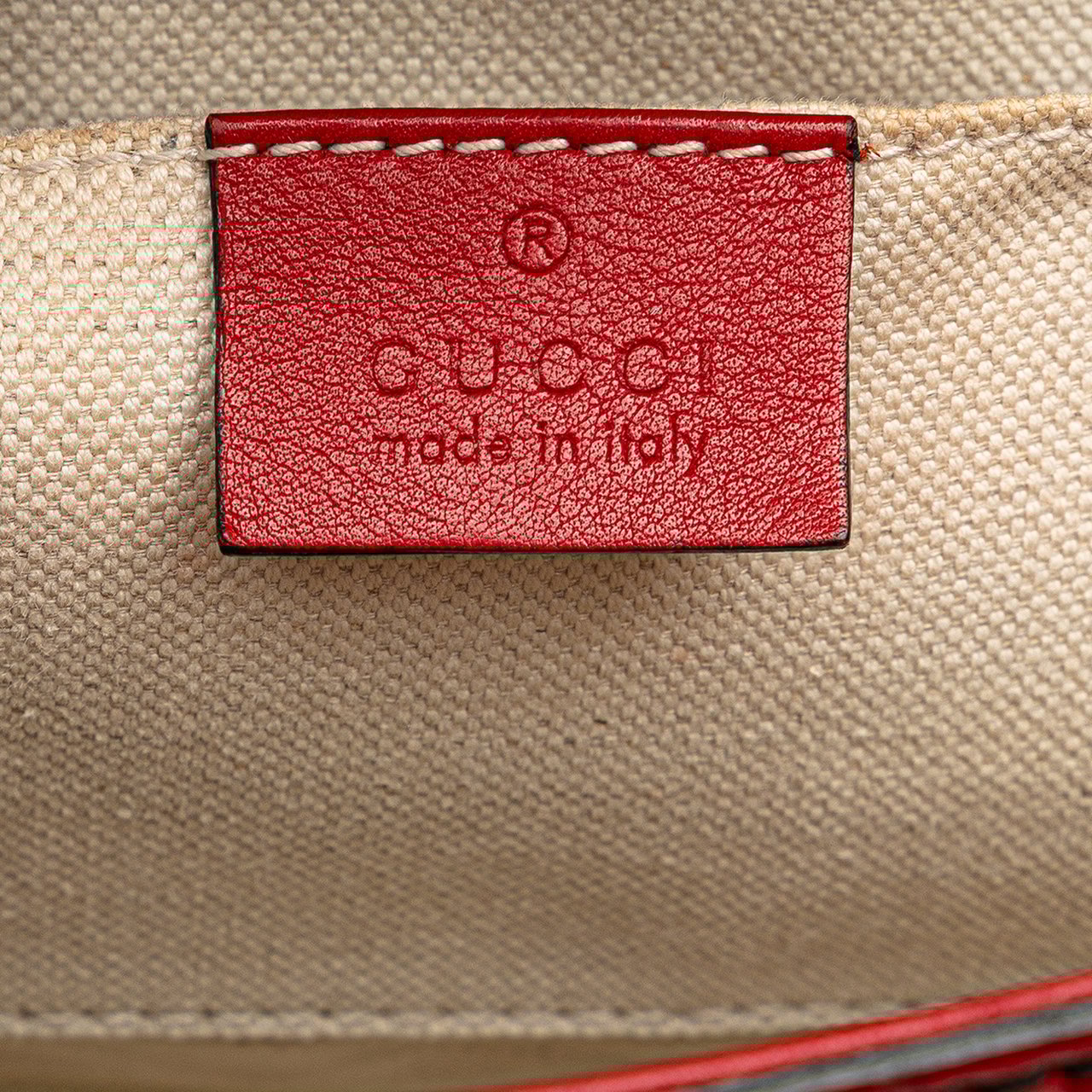 Gucci Medium Guccissima Emily Shoulder Bag Rood