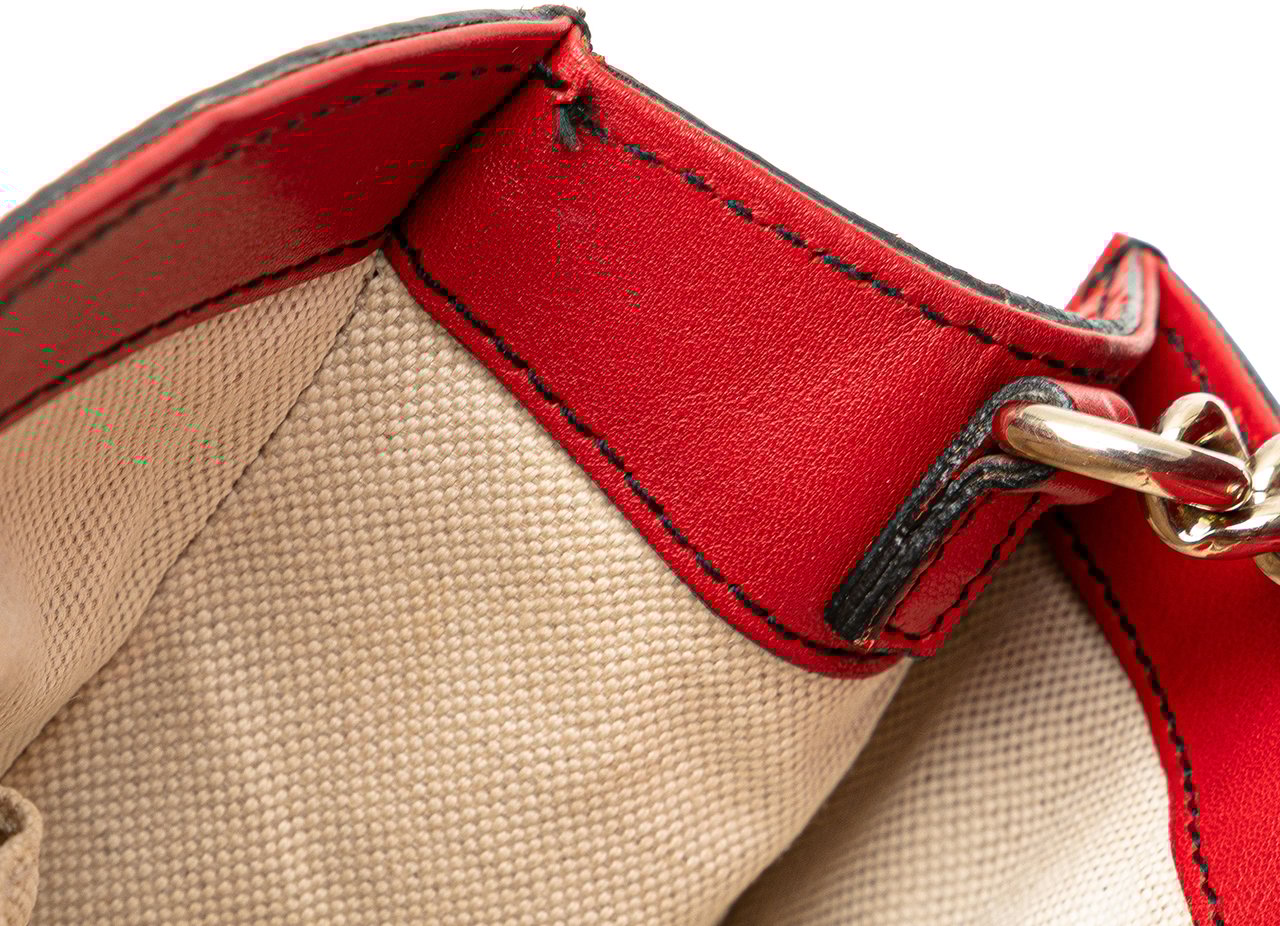 Gucci Medium Guccissima Emily Shoulder Bag Rood