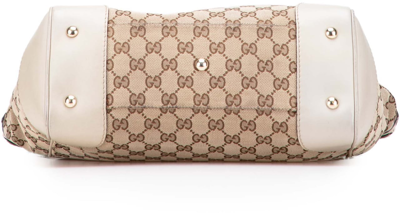 Gucci GG Canvas Mayfair Tote Bruin