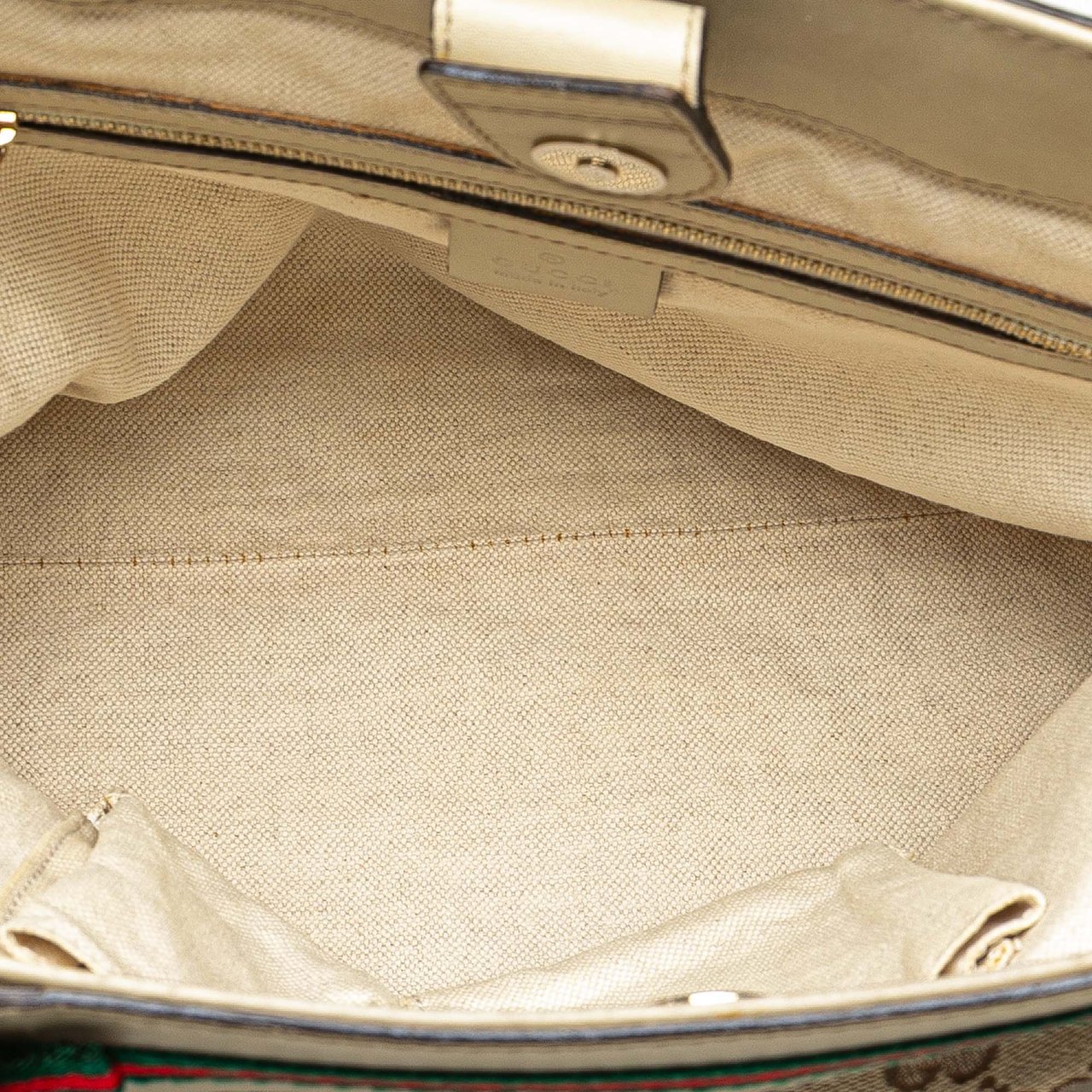 Gucci GG Canvas Mayfair Tote Bruin