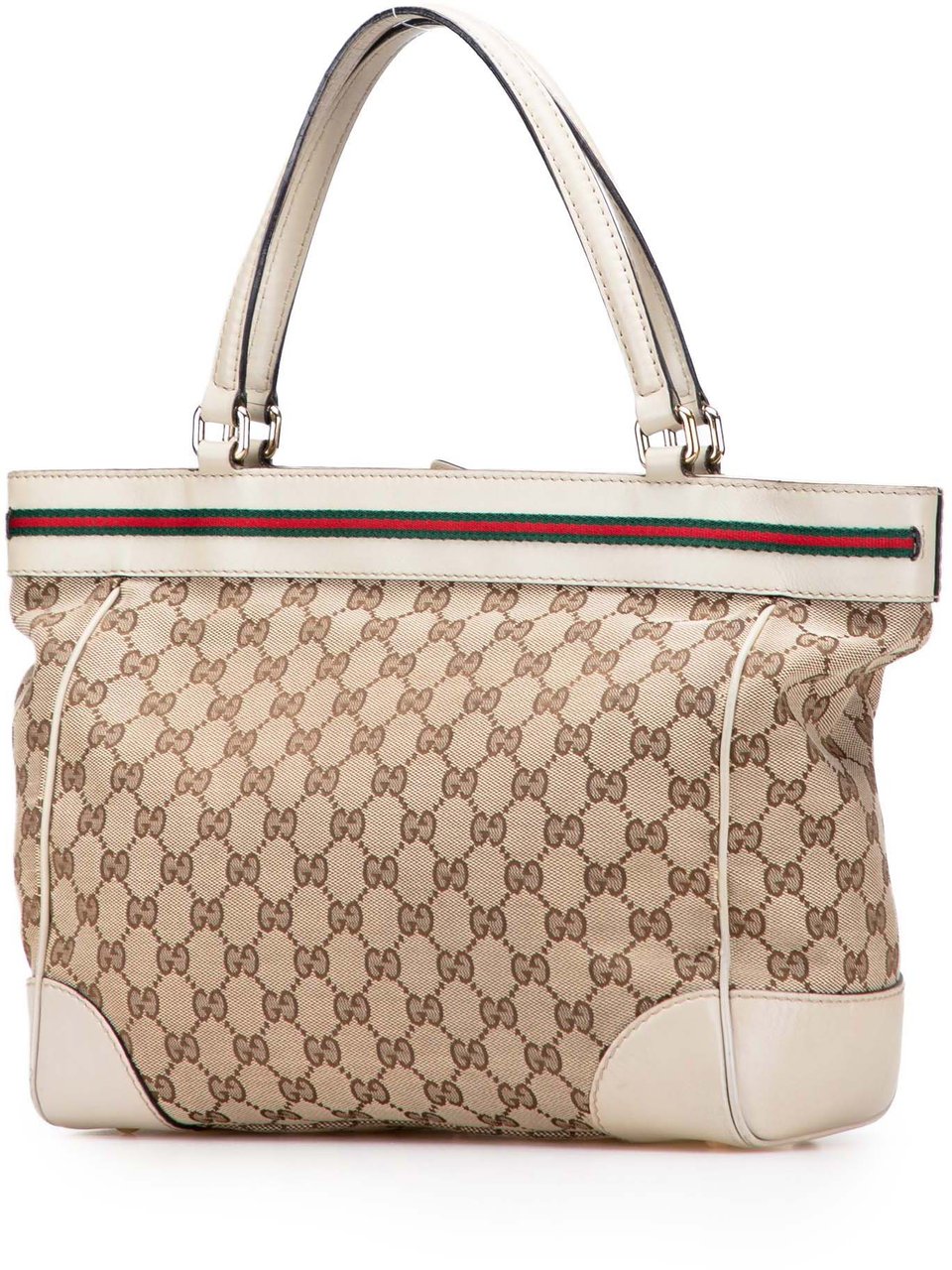 Gucci GG Canvas Mayfair Tote Bruin