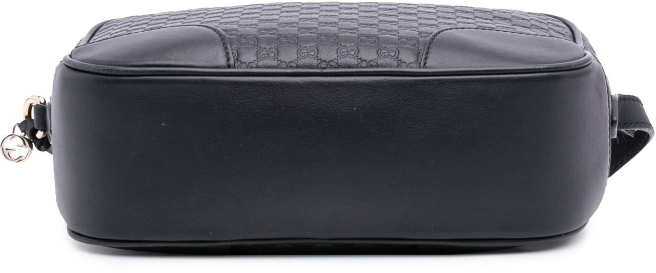 Gucci Microguccissima Bree Crossbody Zwart