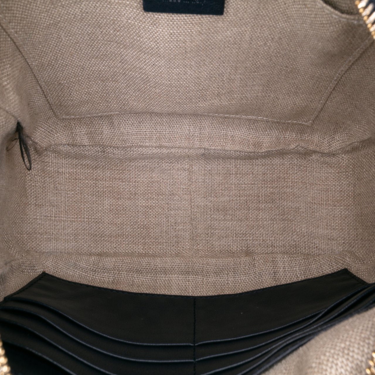 Gucci Microguccissima Bree Crossbody Zwart