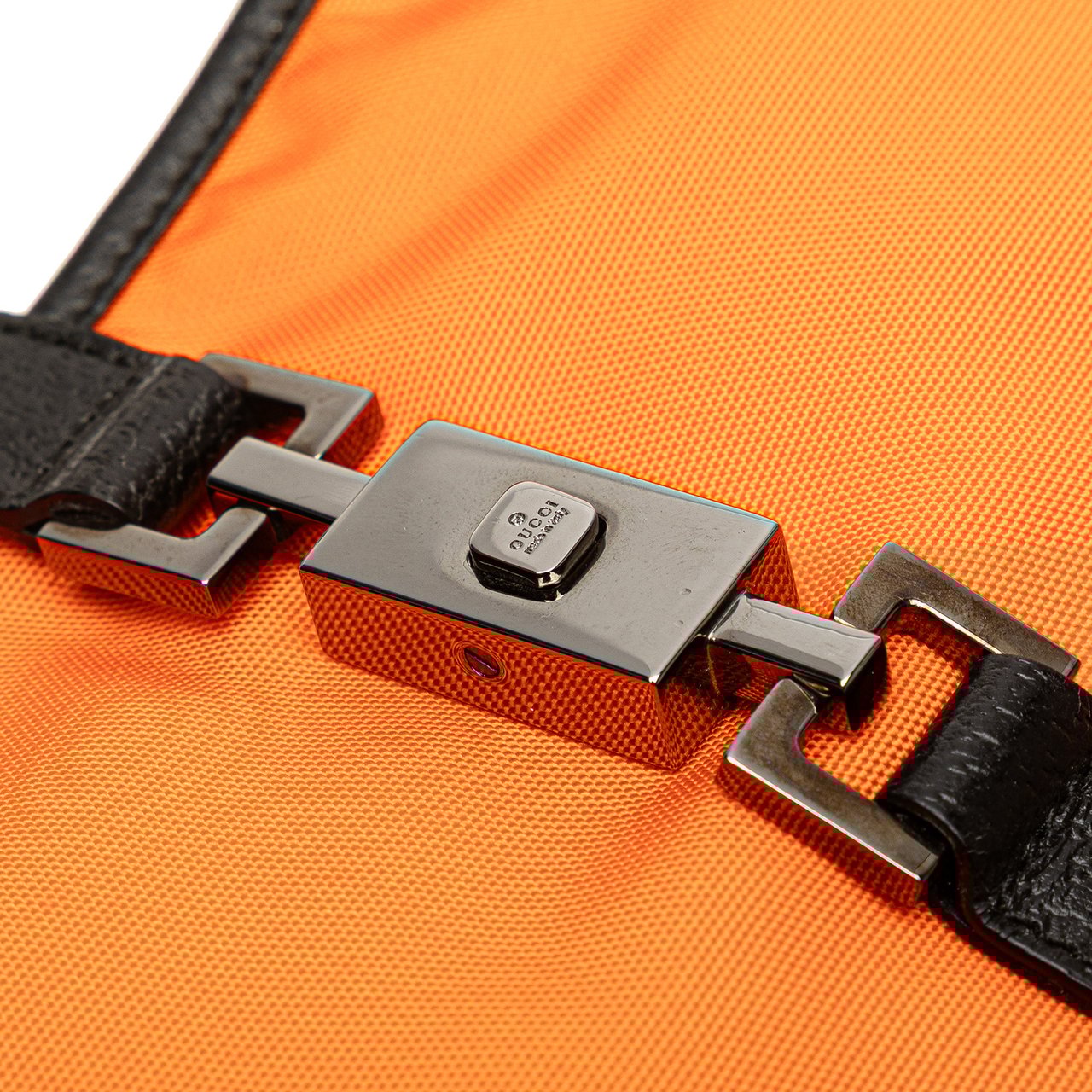 Gucci Nylon Jackie Shoulder Bag Oranje