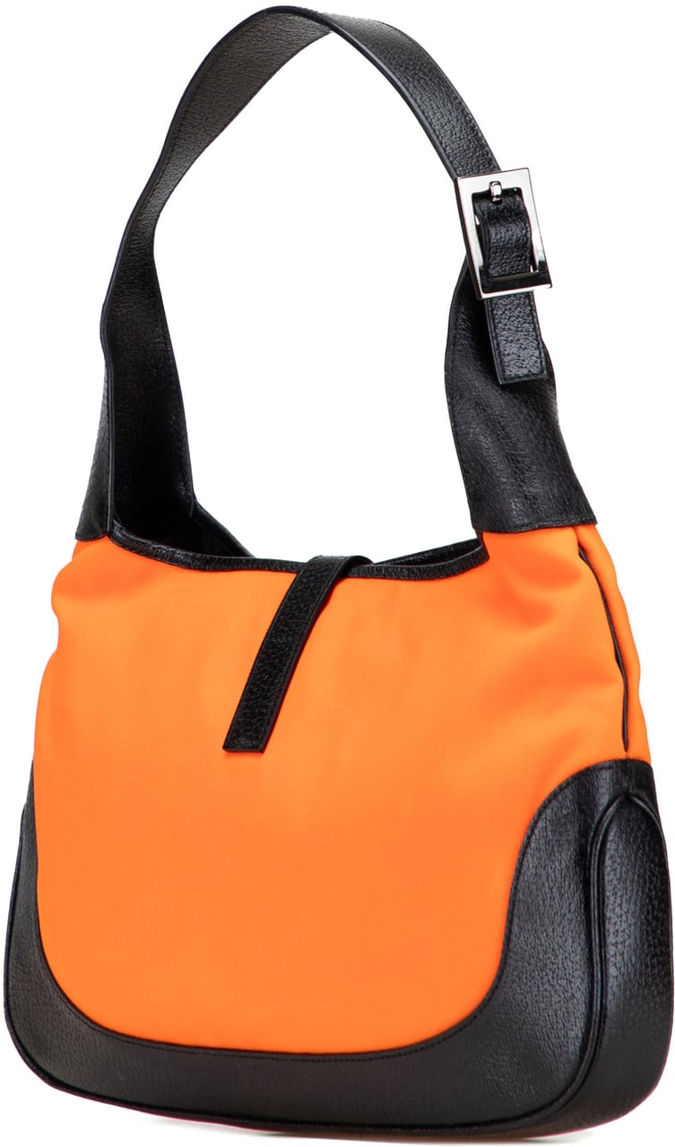 Gucci Nylon Jackie Shoulder Bag Oranje