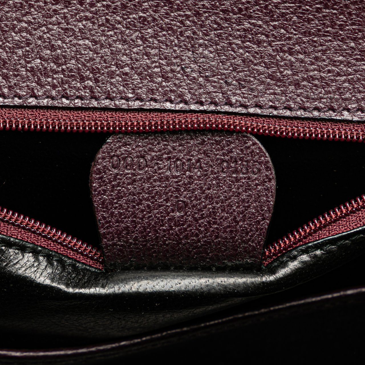 Gucci Calfskin Bamboo Night Paars