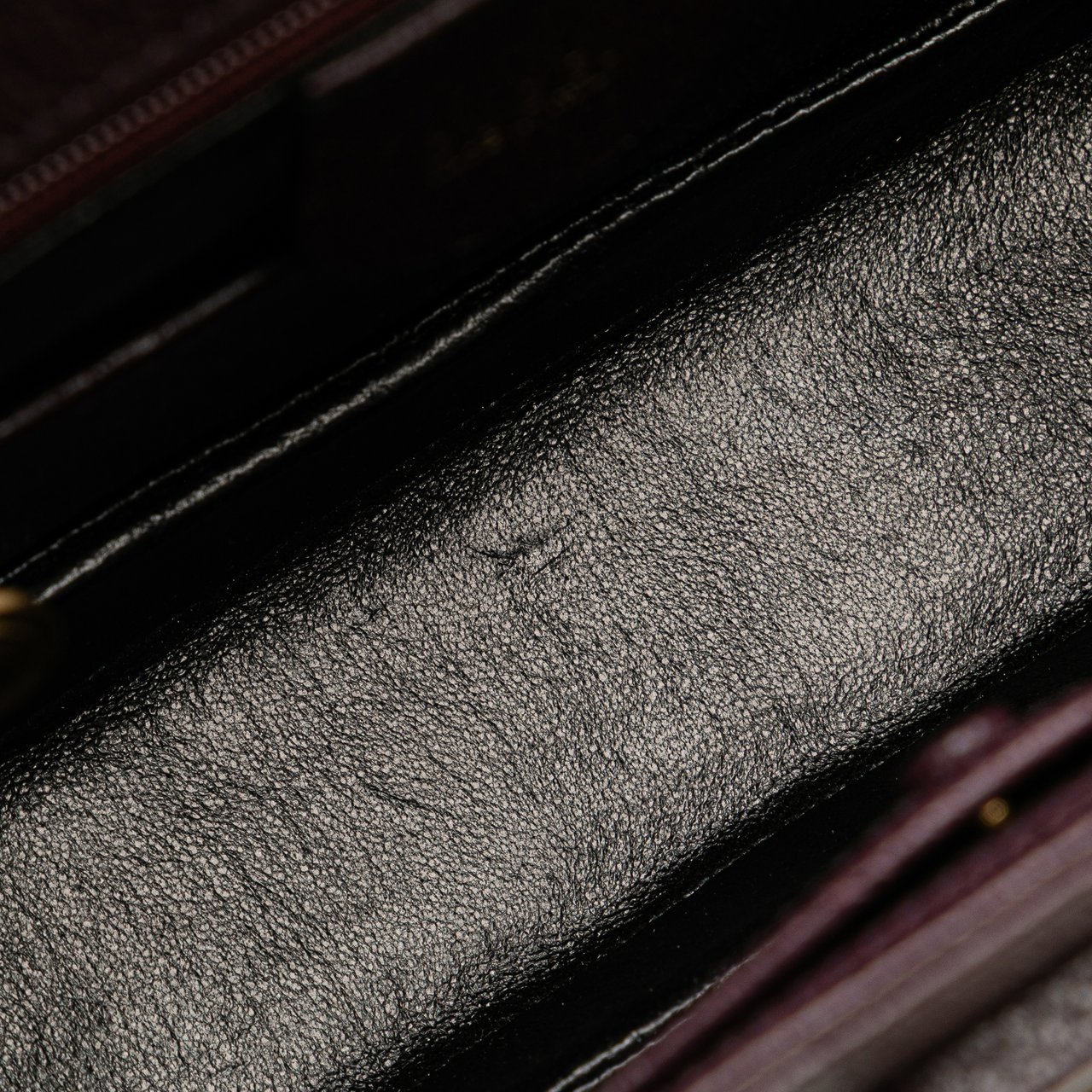 Gucci Calfskin Bamboo Night Paars