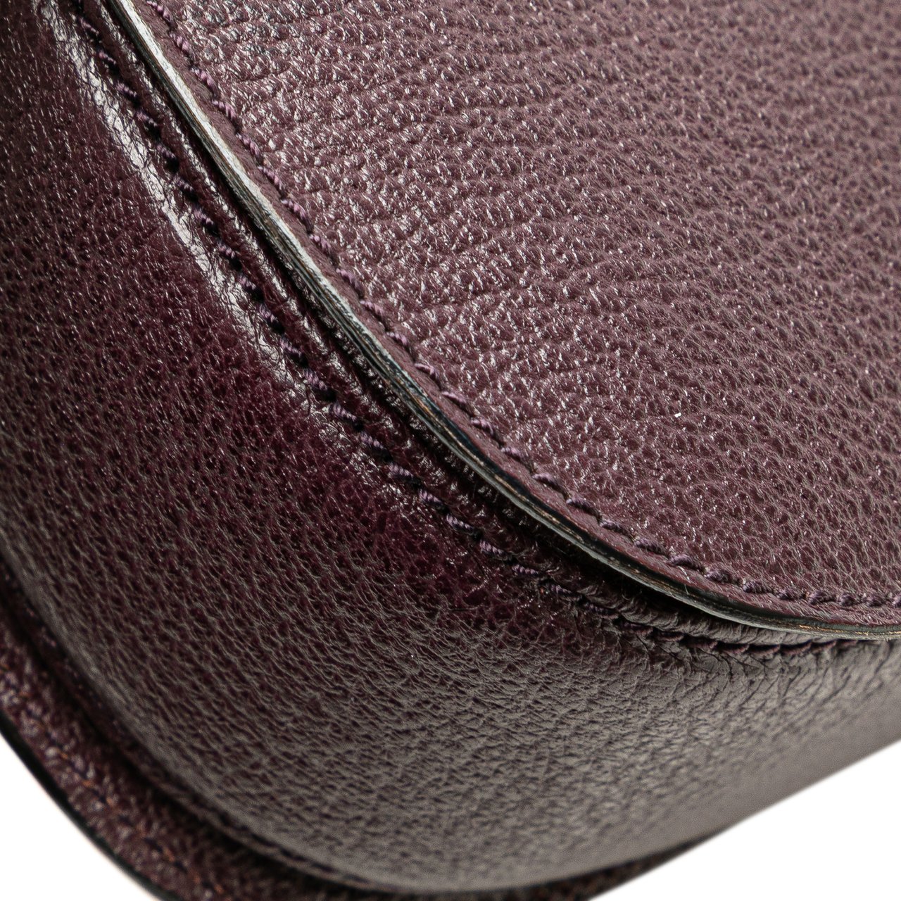 Gucci Calfskin Bamboo Night Paars