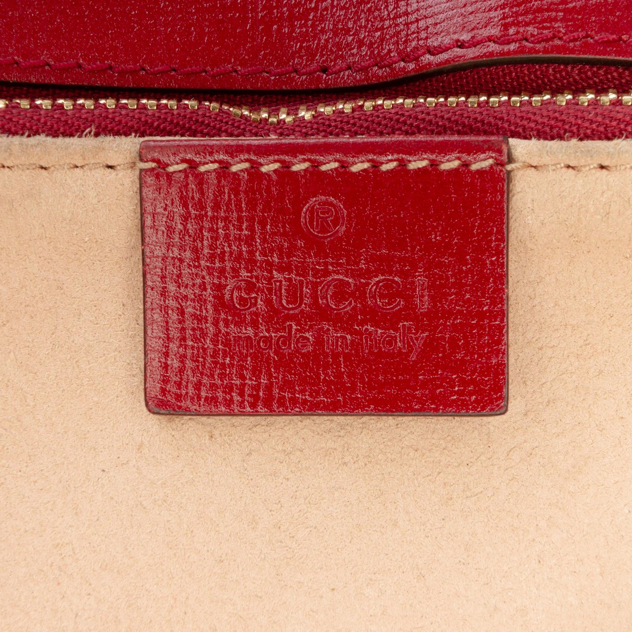 Gucci Medium GG Supreme Horsebit 1955 Shoulder Bag Bruin