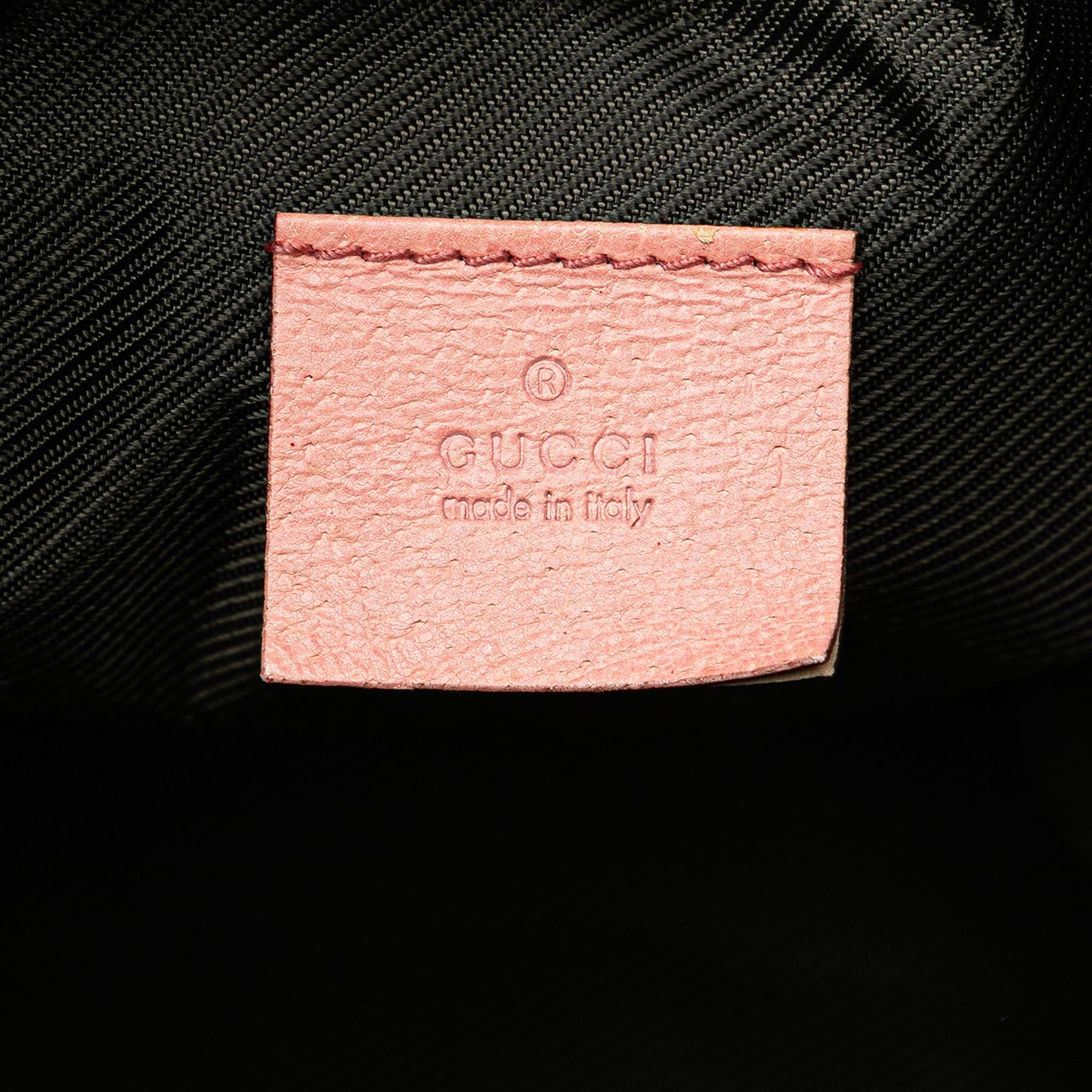 Gucci Mini GG Canvas Balthus Tofu Bag Bruin