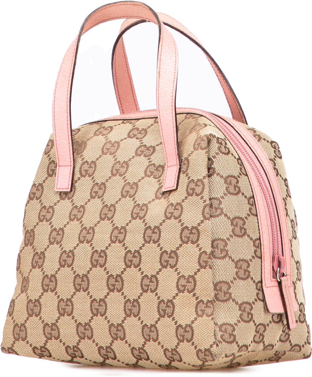 Gucci Mini GG Canvas Balthus Tofu Bag Bruin