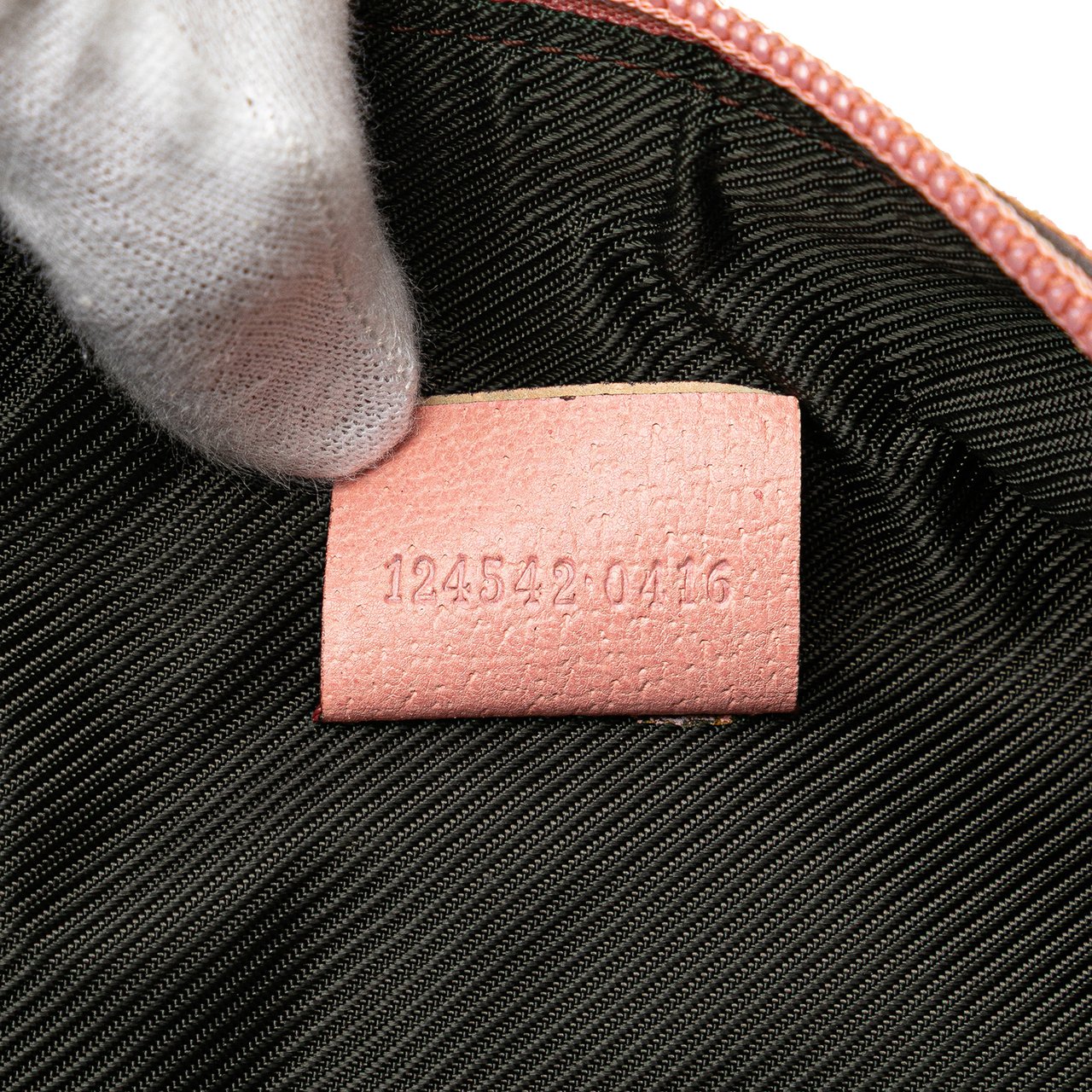 Gucci Mini GG Canvas Balthus Tofu Bag Bruin