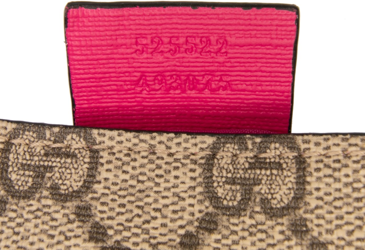 Gucci Kids GG Supreme Bat Handbag Bruin