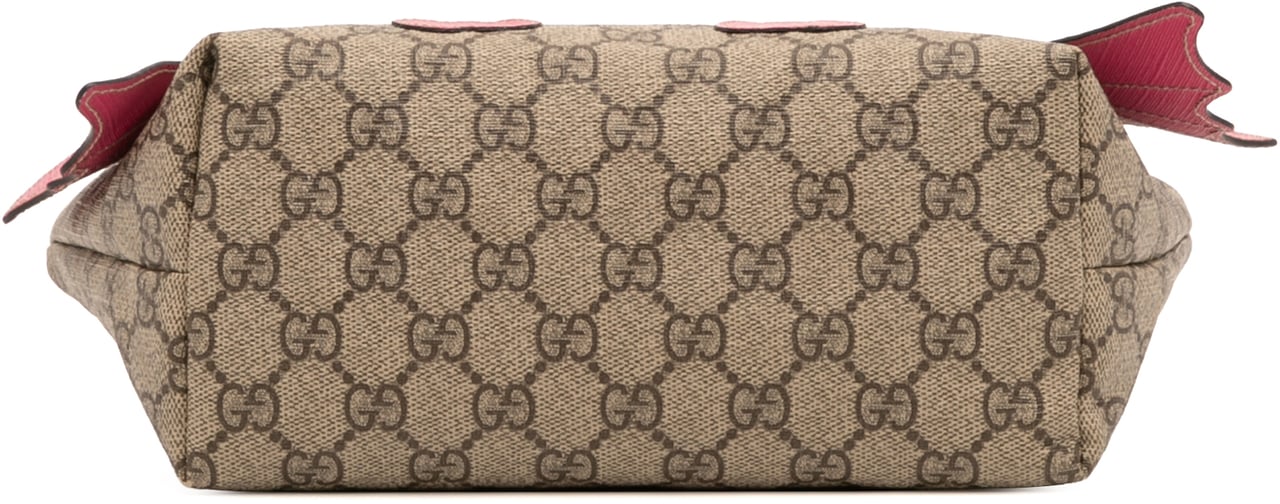 Gucci Kids GG Supreme Bat Handbag Bruin