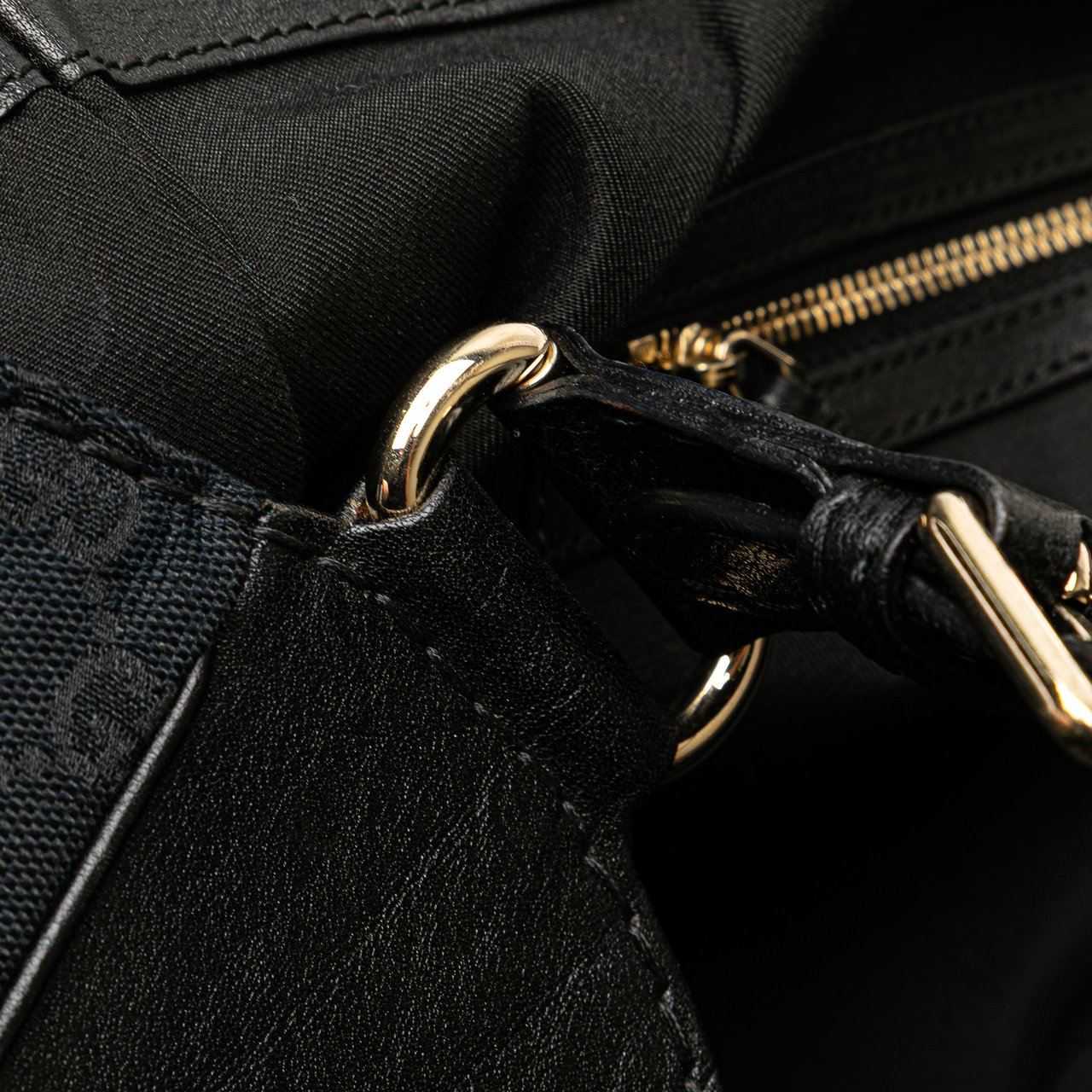 Gucci GG Canvas Charlotte Tote Blauw