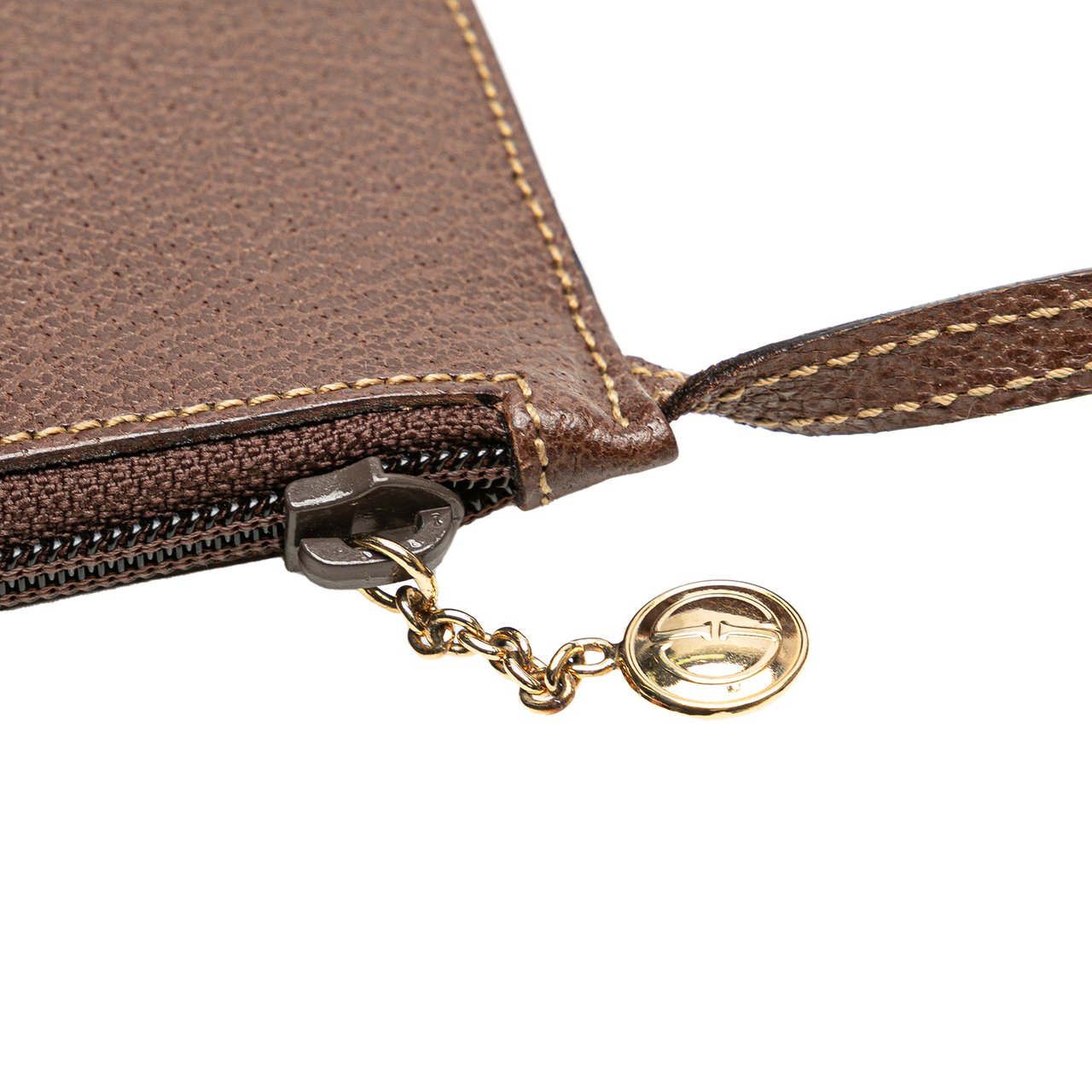 Gucci Leather Handbag Bruin
