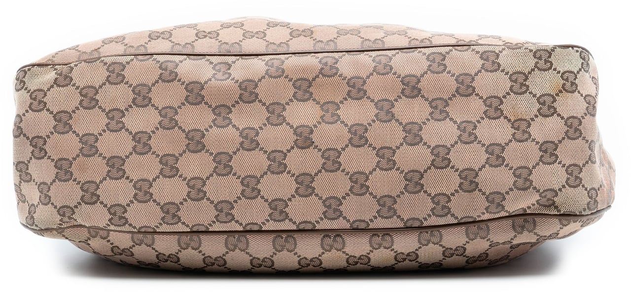 Gucci GG Canvas Sukey Tote Bruin