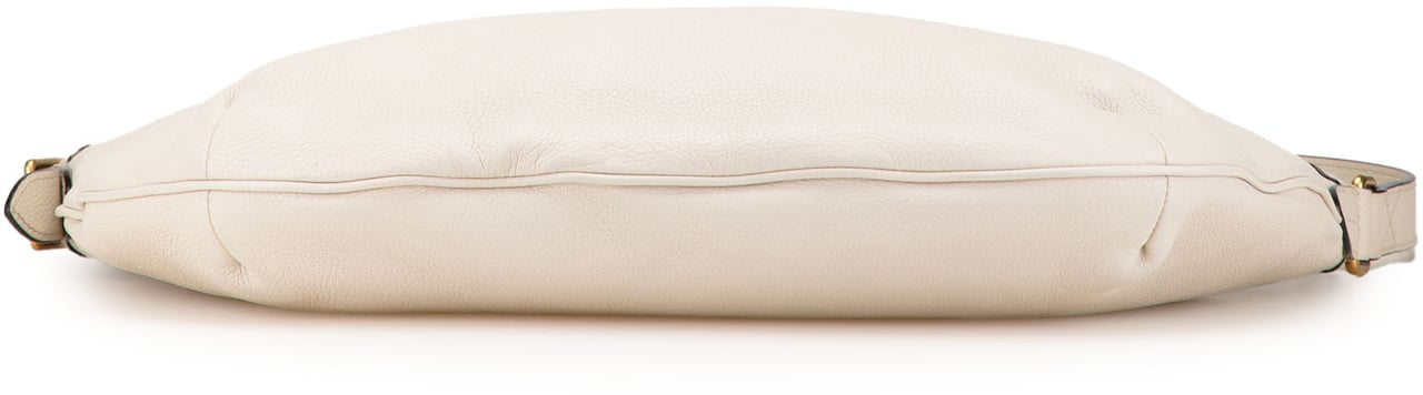 Gucci Leather Logo Half Moon Crossbody Wit