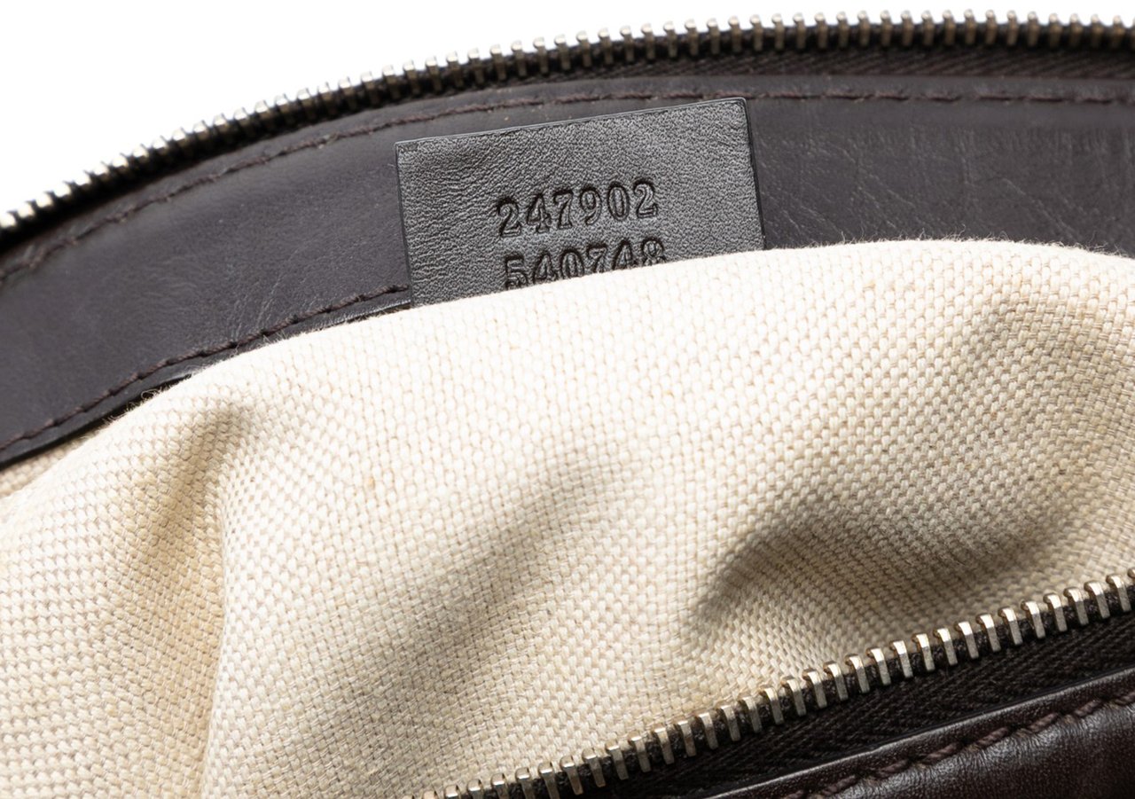 Gucci GG Canvas Sukey Satchel Bruin