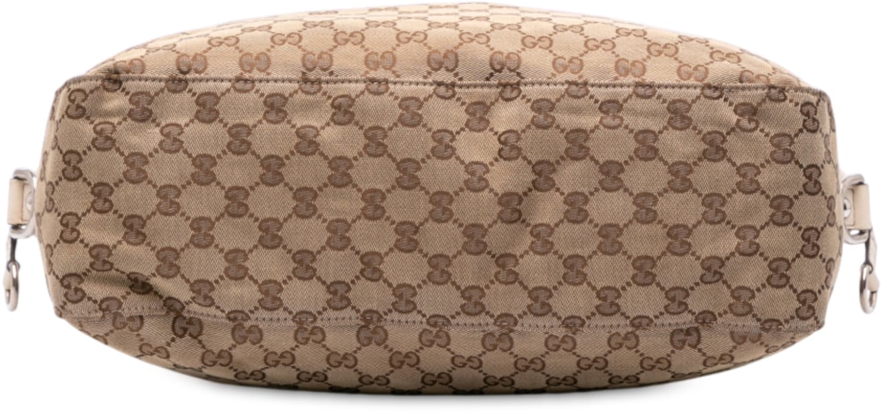 Gucci Large GG Canvas Icon Bit Satchel Bruin